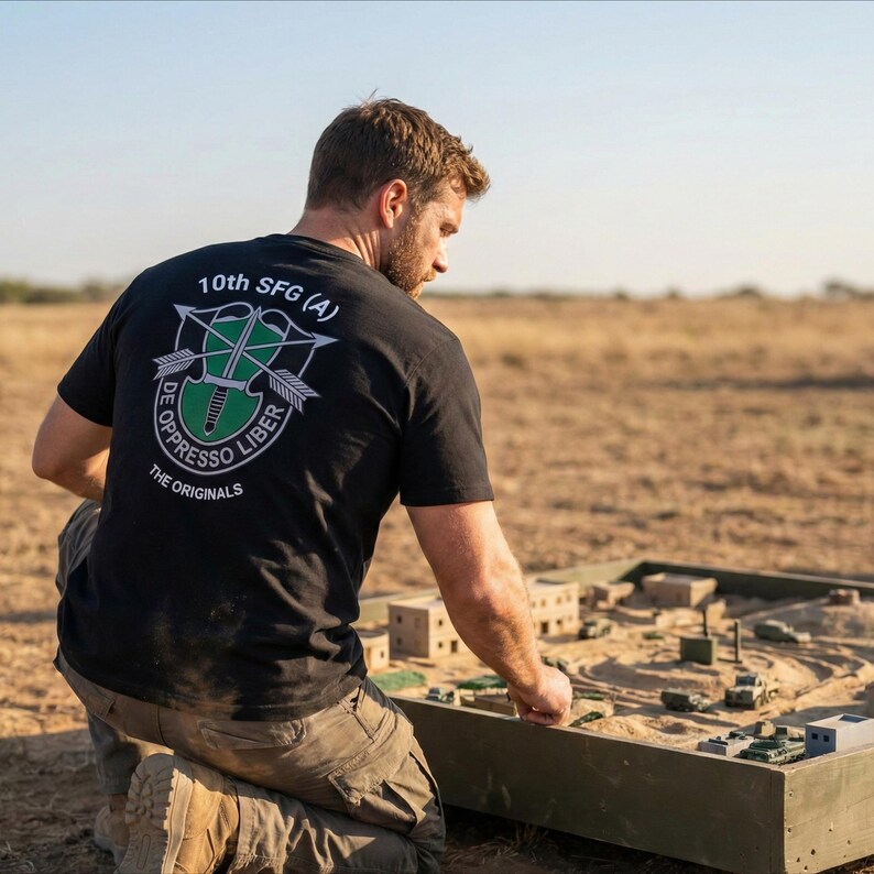 10th SFG Special Forces Softcore T-shirt image 11