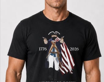 Camiseta de rendimiento "Libertad o muerte: Patriota estadounidense"