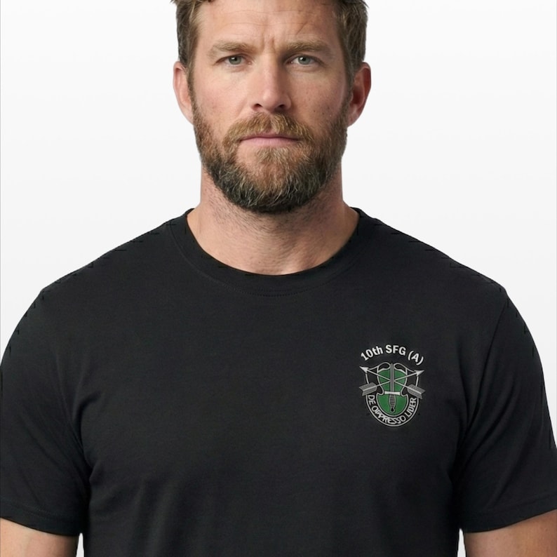 10th SFG Special Forces Softcore T-shirt image 2