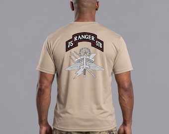 Camiseta de rendimiento de la Compañía de Reconocimiento del 75.º Regimiento Ranger