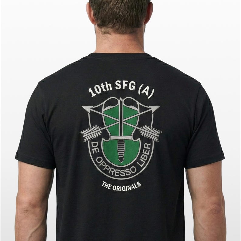 10th SFG Special Forces Softcore T-shirt image 1