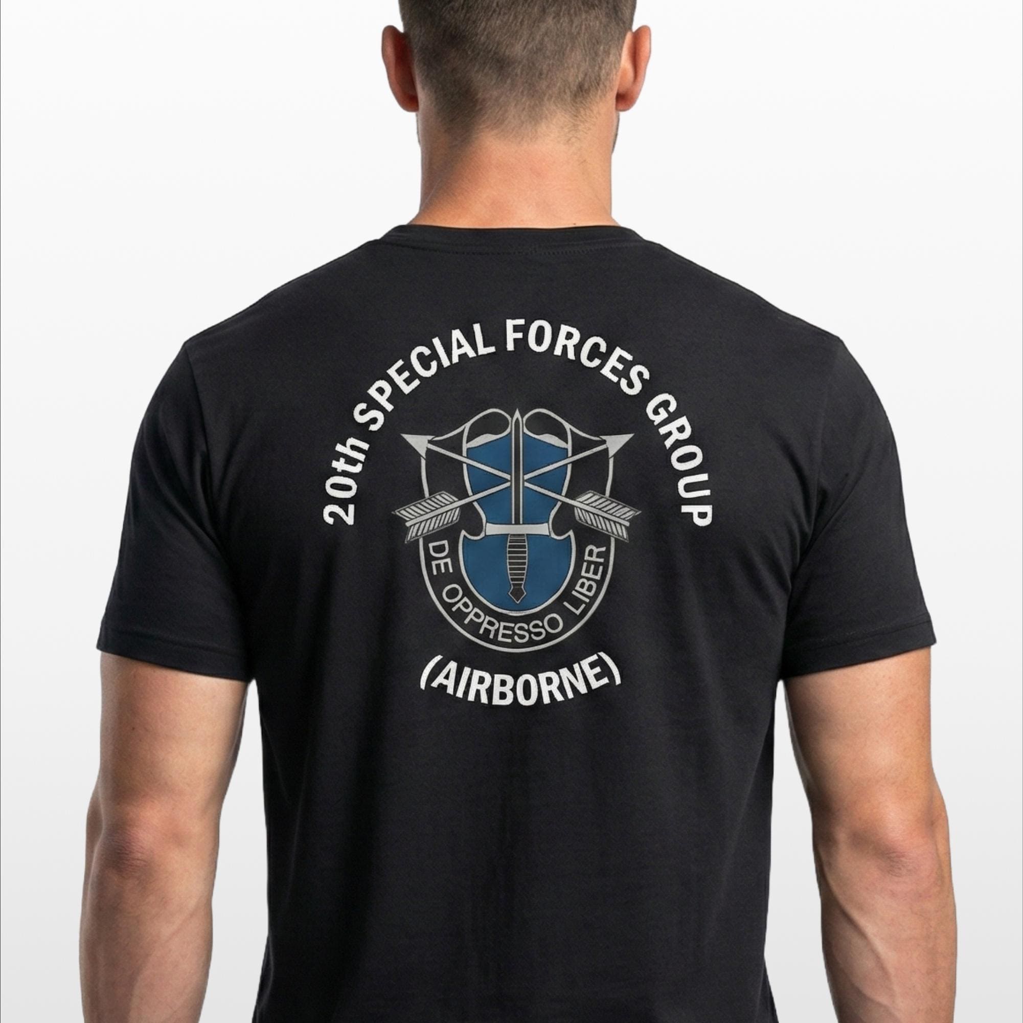 20th Special Forces Group Airborne Green Beret T-shirt - Etsy