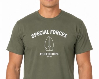 Camiseta del Departamento de Atletismo de las Fuerzas Especiales