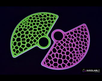 Organic practice flow fans | Russian grip | fully customizable