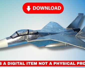 Soda Can Flugzeug F-15 Eagle Popdose Luftfahrt DIGITALE PLÄNE