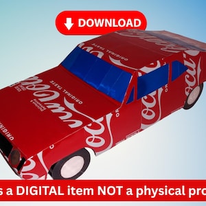 Soda Can Car 69 Chevy Nova pop can car DIGITAL PLANS