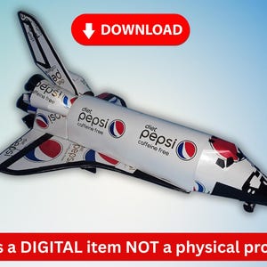 Soda Can airplane Space shuttle pop can aviation DIGITAL PLANS