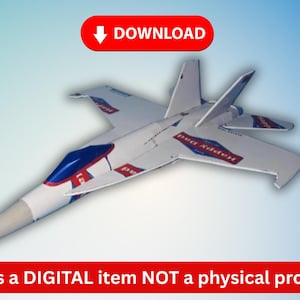 Aluminum Can airplane F-18 Hornet pop can aviation DIGITAL PLANS