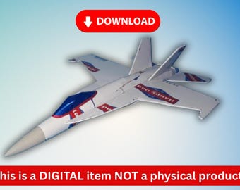 Aluminiumdose Flugzeug F-18 Hornet Popdose Luftfahrt DIGITALE PLÄNE