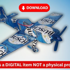 Beer Can Airplane Extra EA-300 DIGITAL pop can aviation PLANS