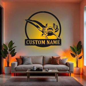 Custom Axolotl Sign LED Metal Wall Art, Personalized Axolotl Name Decor, Kids Room Axolotl Gift, Axolotl Lover Wall Art