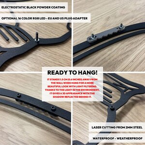 Custom BMX Sign LED Metal Wall Art, Personalized Biker Name Decor, BMX ...