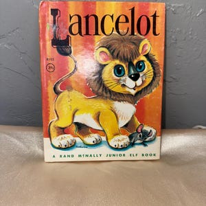 Lancelot, Rand McNally Junior Elf Book, Vintage 1963