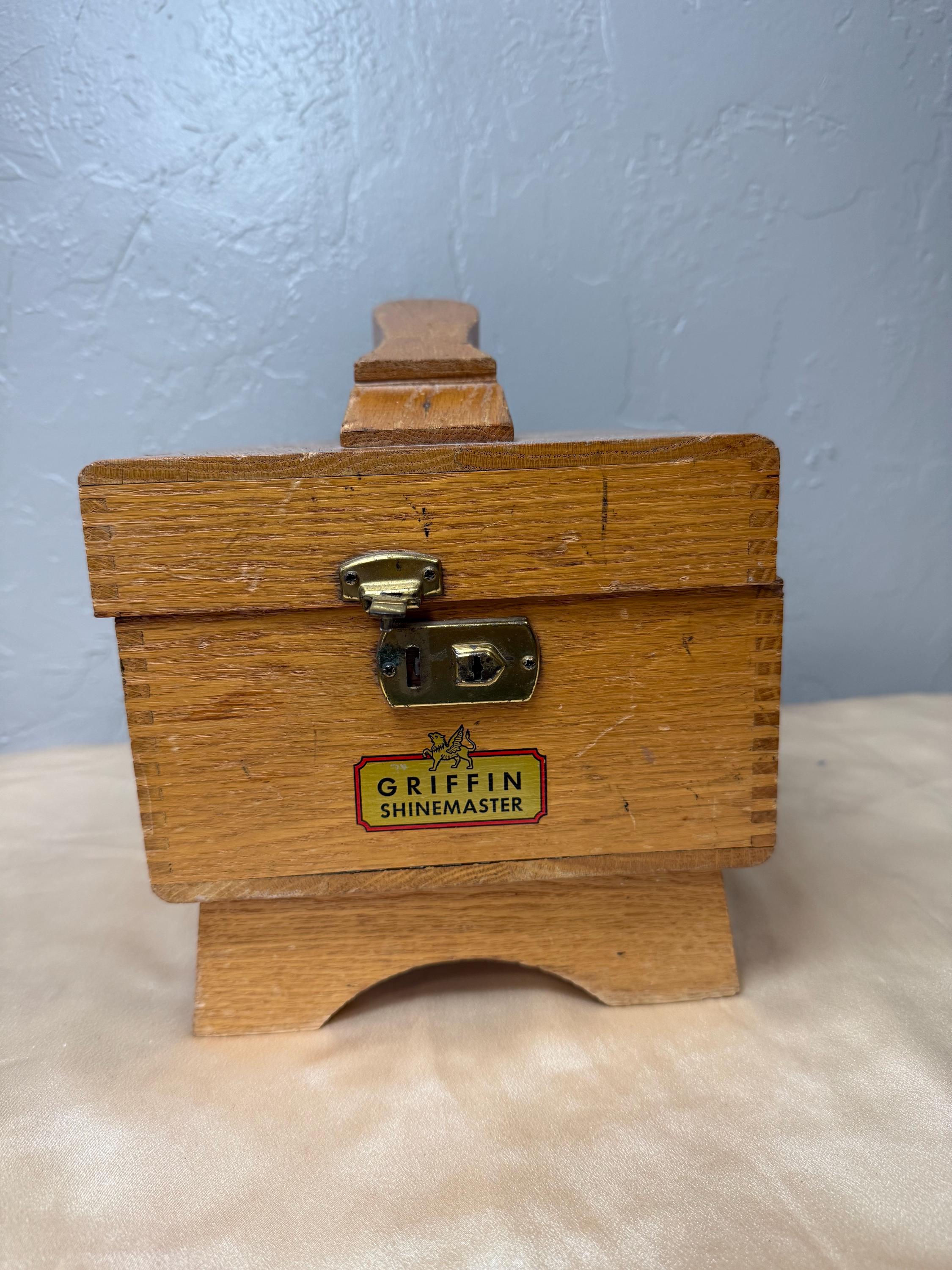 Griffin Shinemaster Shoe Shine Box - Etsy