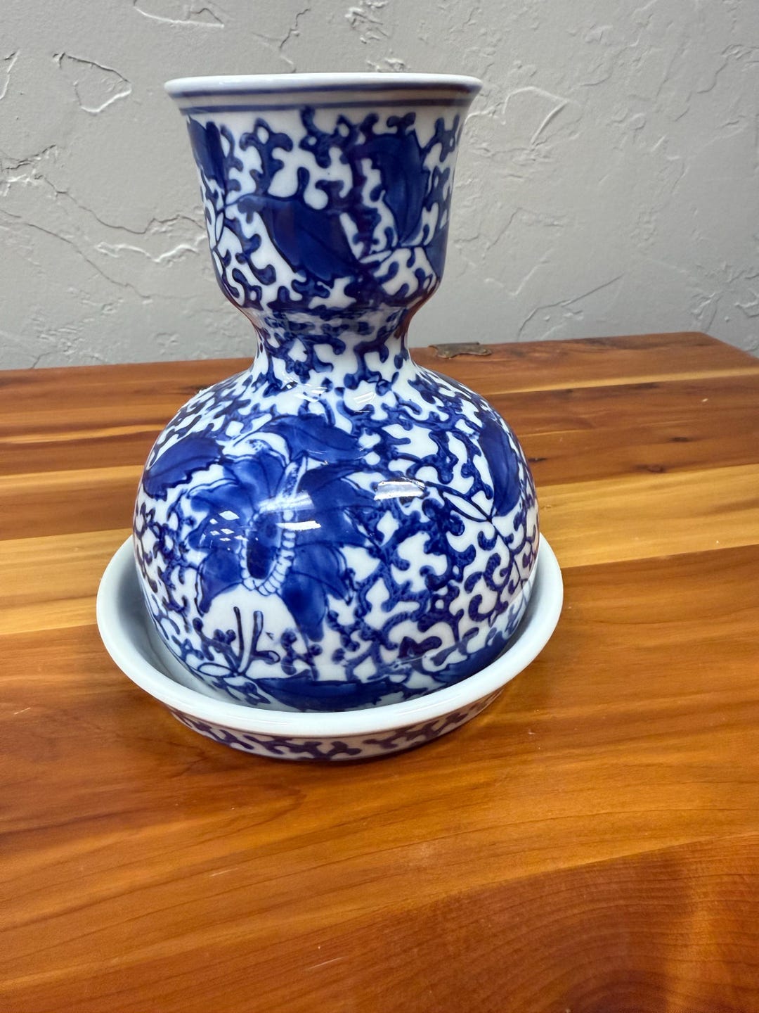 Canton Collection Vintage Canton Collection Blue and White Vase- 6” - Etsy