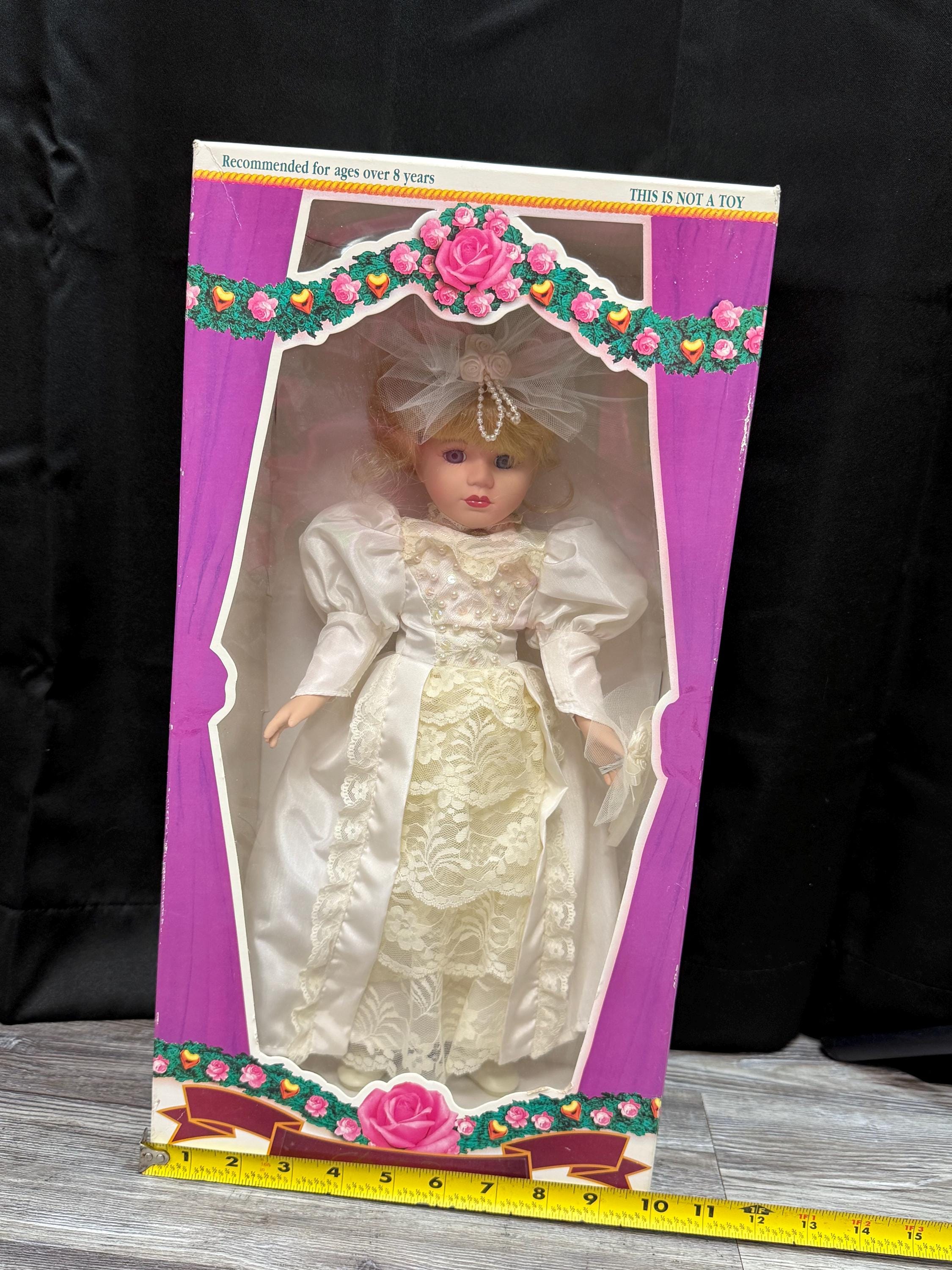 Victorian Rose Porcelain Doll: Charity Rose by Melissa Jane (1996