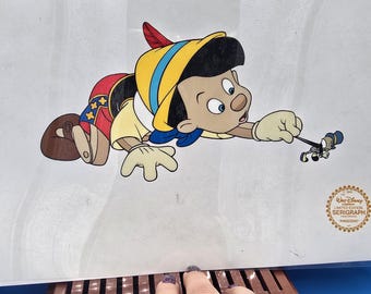 Walt Disney Company I "Pinocchio" | Limited Edition Serigraph Cel | Certified