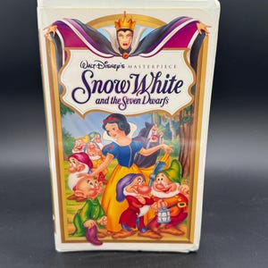 Walt Disney&#39;s Masterpiece Collection Snow White and the Seven Dwarfs VHS