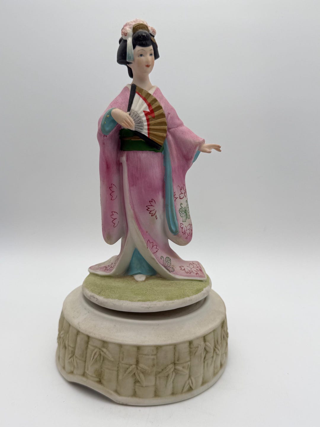 Vintage Japanese Geisha Napcoware Music Box - Etsy