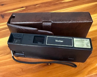 Vintage Camera Vivitar 600 Point and Case