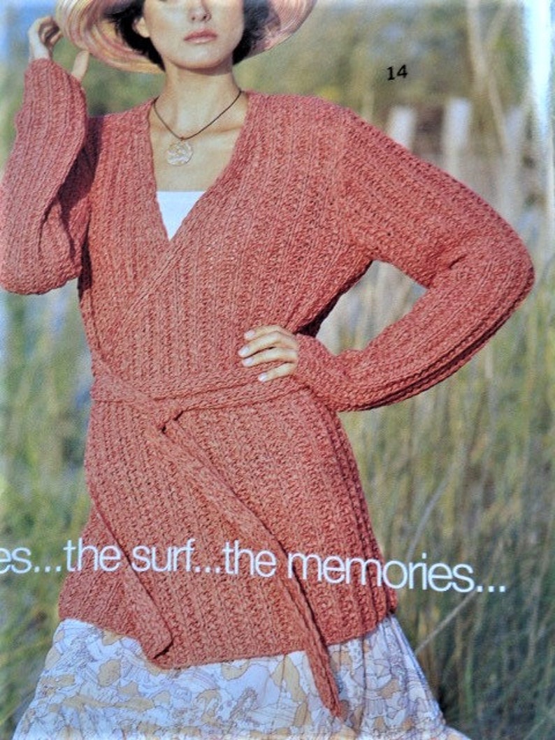 Knitting Patterns Vogue Knitting Spring Summer 2003 Sweater Etsy