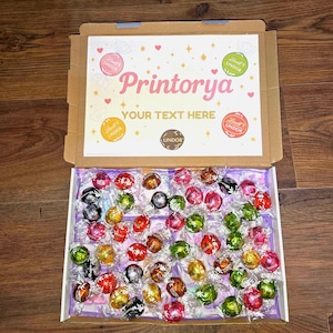 Luxury Birthday Sweet Box | Personalised Chocolate Gift Hamper | Custom Treat Box with Message | Candy Box Birthday Surprise UK