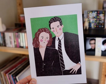 Mulder and Scully