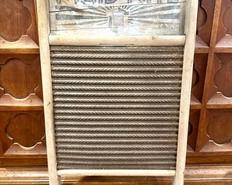 Antique MAID-RITE Washboard by Columbus Washboard Co, No. 2062