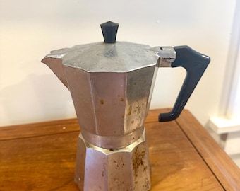 vintage coffee espresso maker moka pot