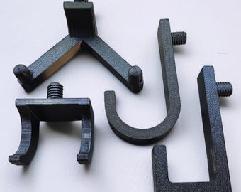 3D Printed ABS Shed Wall Hook – Outdoor Storage Organization (4 PCS)