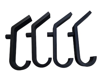 Shed Wall Hook – 3D Printed Utility Hanger for Outdoor Storage Organization – Compatible Fit (4PCS)