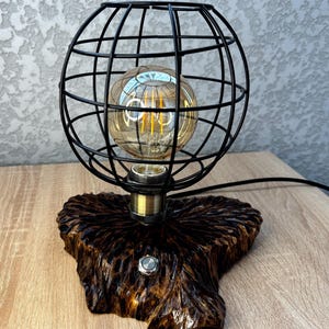 Minimalist Wooden Table Lamp,Desk Accessories,Deck Decor,Night Light,Bedside Lamp,Desk Lamp,LED Table Lamp,Office,Work From Home ,Floor Lamp