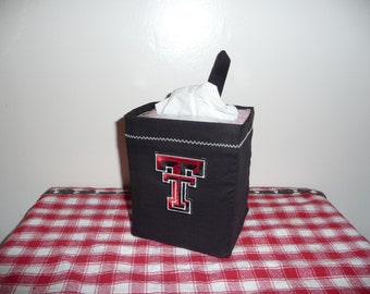 Kaaachews Hanging Tissue Holders for the Car- University, College, or HS Colors/LOGO