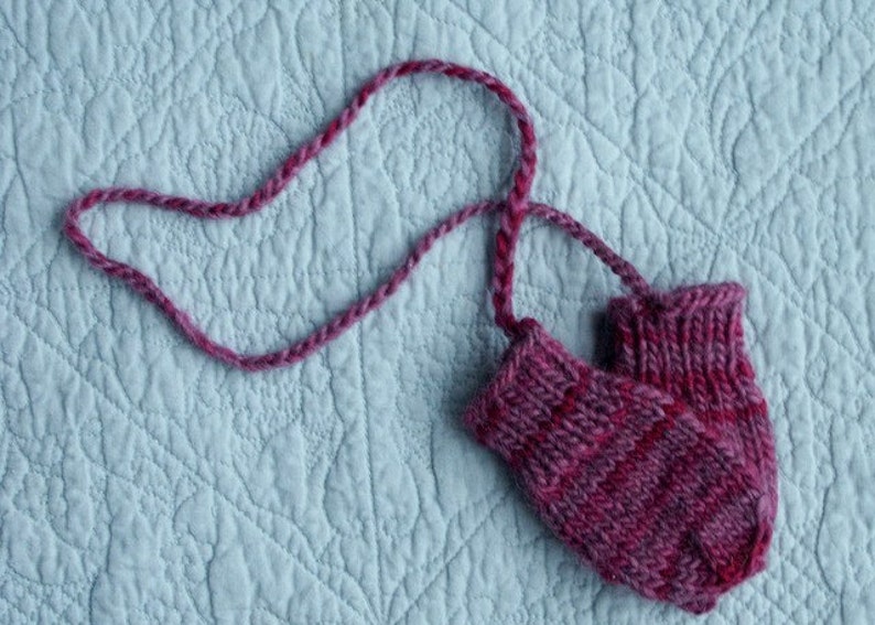 Instant PDF Download Easy Thumbless Baby Mittens Etsy