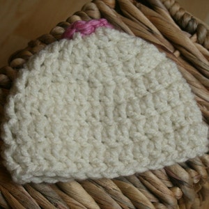 Instant PDF download Crochet PRO BREASTFEEDING 3-6 Month Hat Pattern Statement Hat Quick and Simple image 4