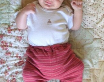 Instant PDF File Repurposed Baby Pants sewing Tutorial