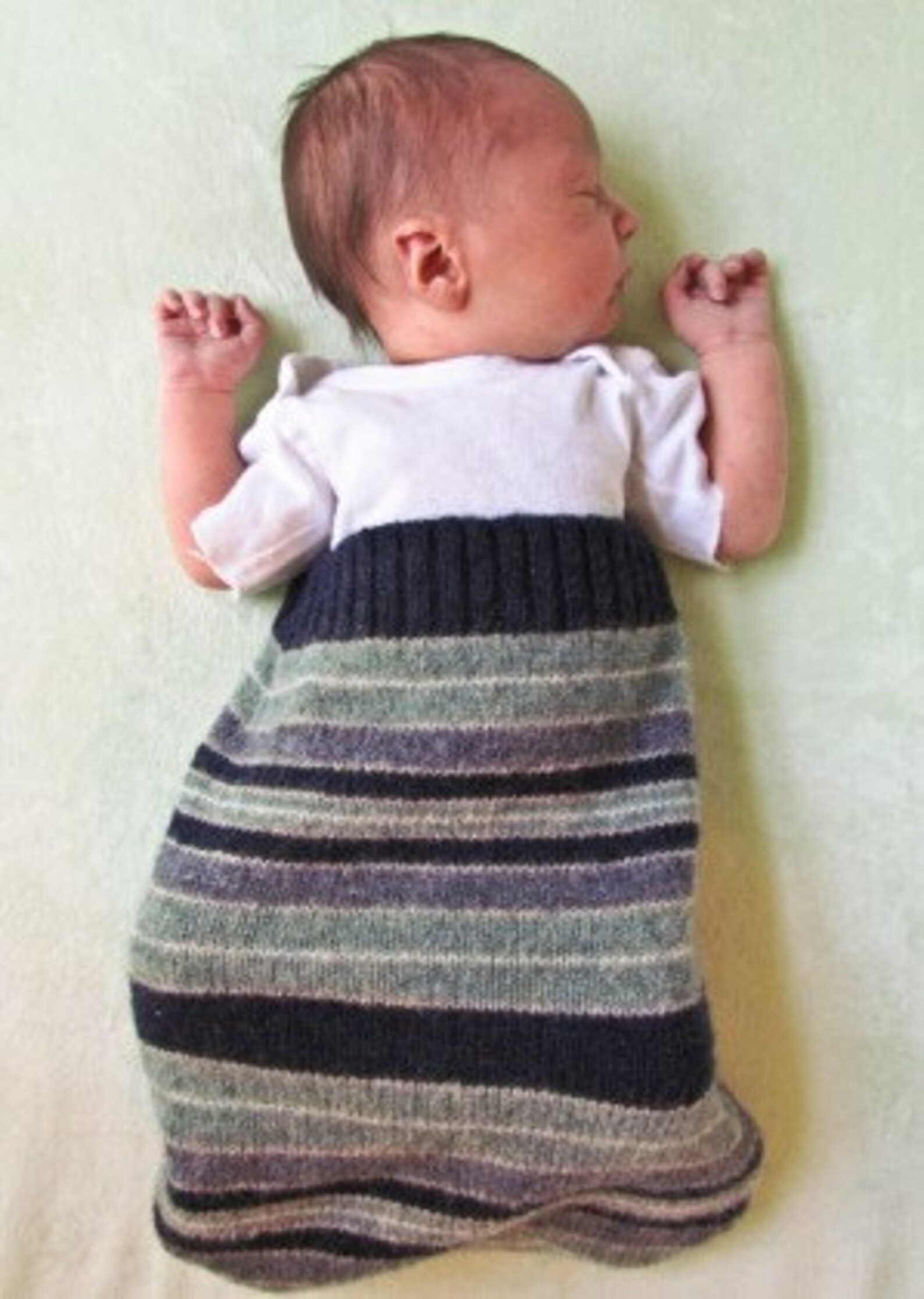 Instant PDF File Winter Baby Bunting Sleep Kick Sack Sewing Tutorial