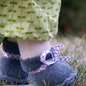 Instant download Waldorf Doll Shoes Sewing Tutorial