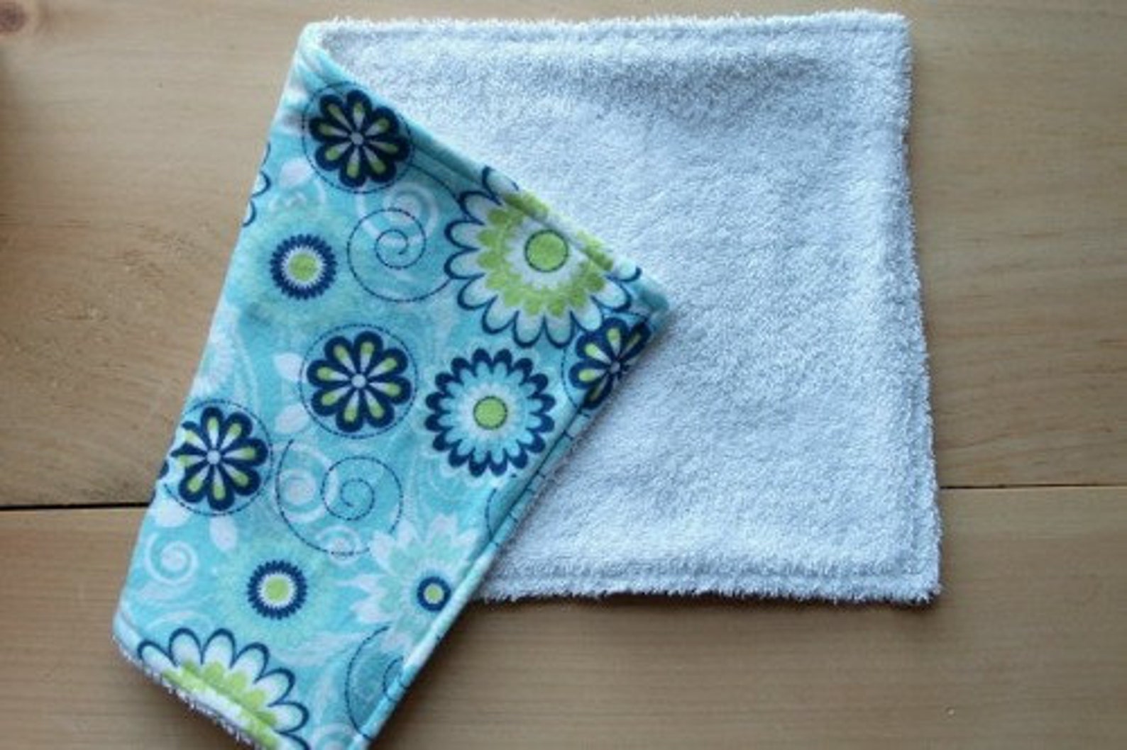 Simple Burp Cloths Sewing Tutorial Etsy