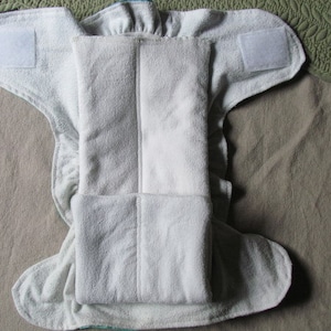 Instant PDF download Absorbent and easy cloth diaper insert liner doubler sewing tutorial image 1