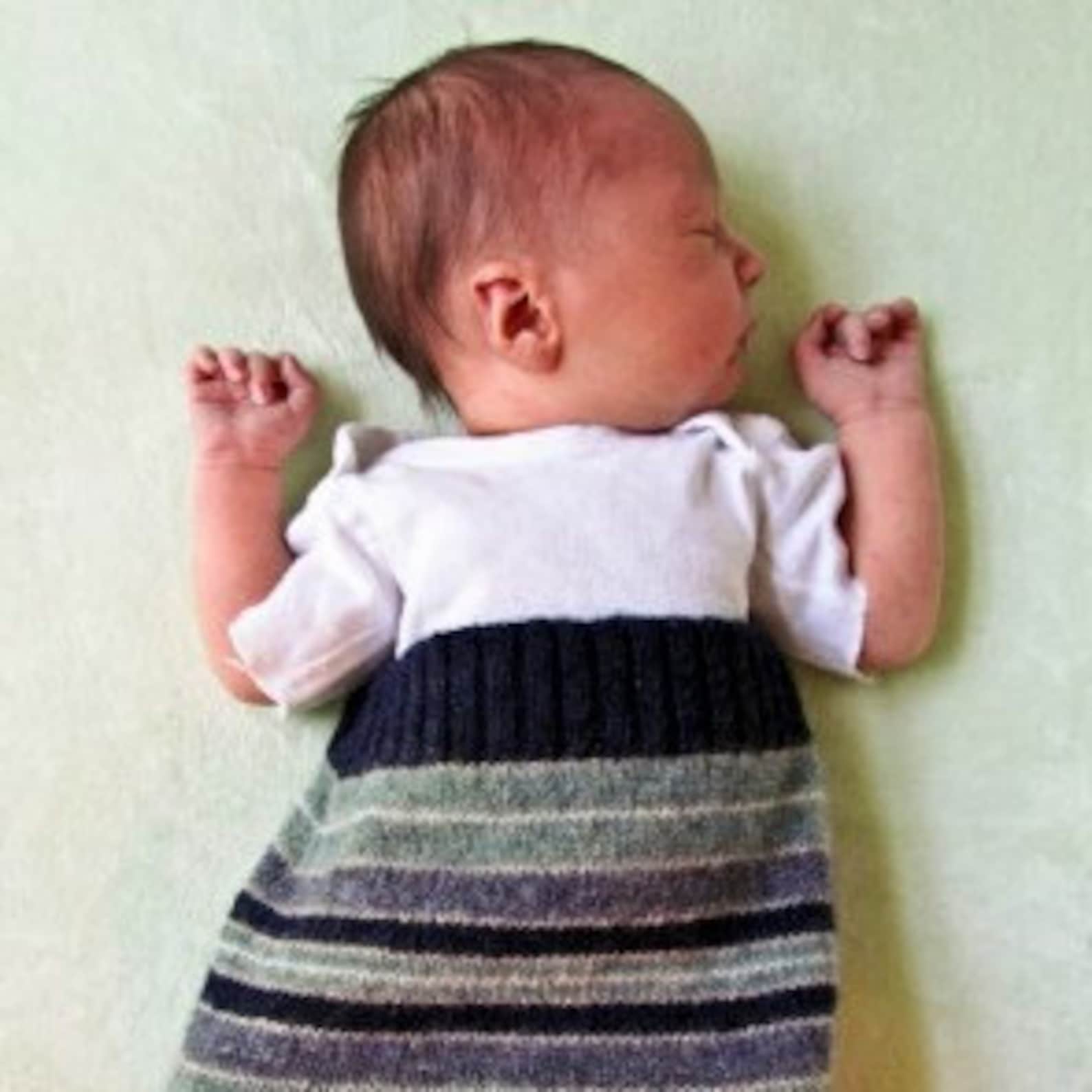 Instant PDF File Winter Baby Bunting Sleep Kick Sack Sewing Tutorial