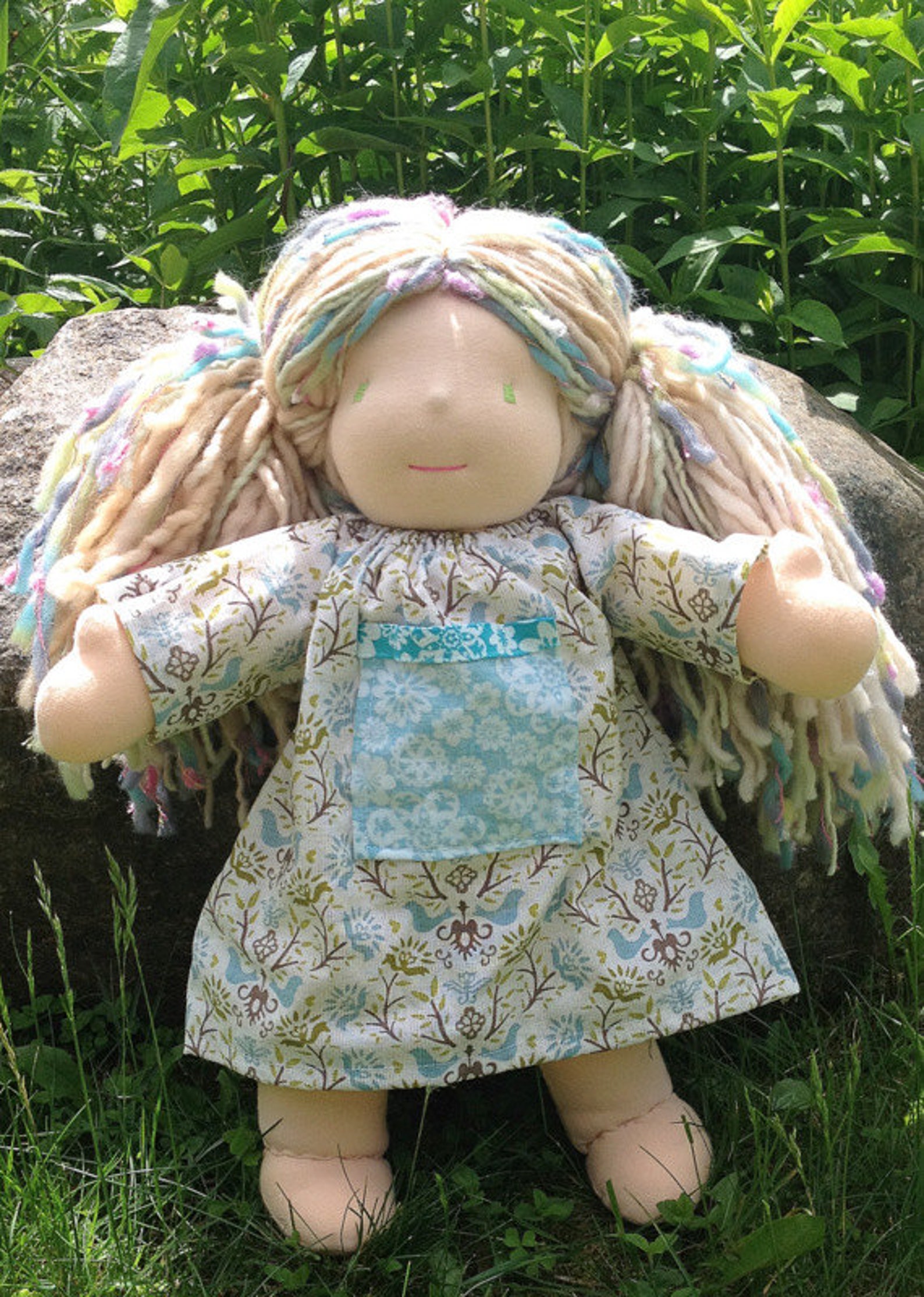 INSTANT PDF Waldorf Doll Pattern Tutorial.... Complete Waldorf Inspired
