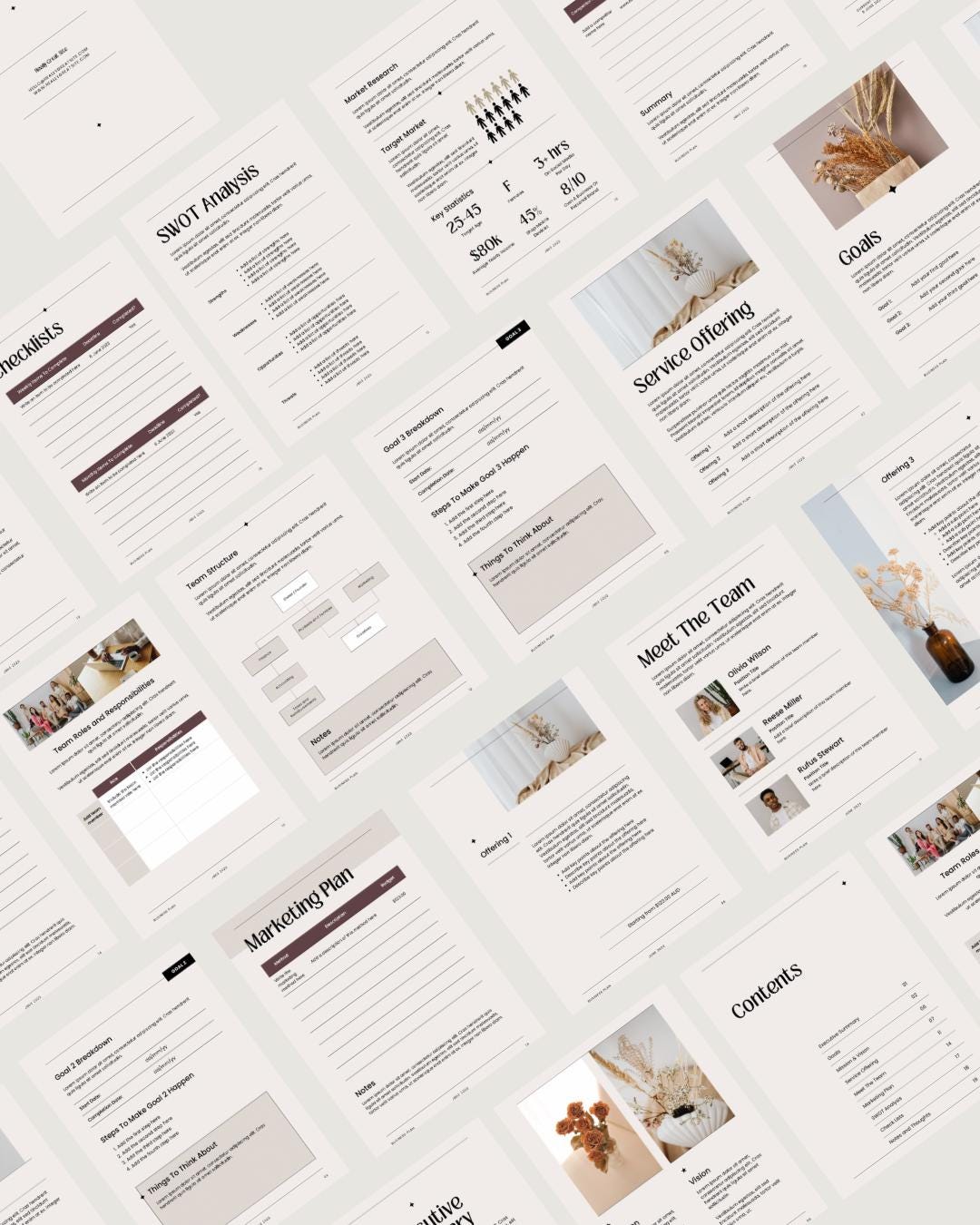 Business Plan Template - Etsy