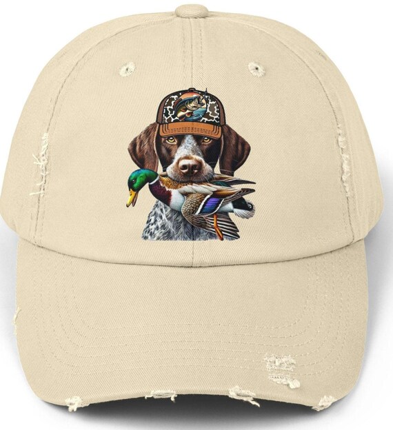 Duck Hunting Cap Distressed Unisex, Hunting Cap, Outdoor Hunters