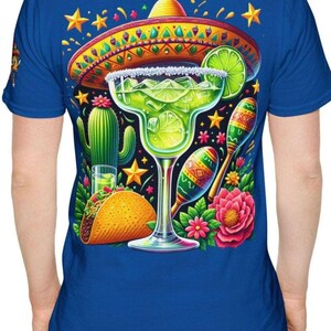 Taco und Tequila T-Shirt, mexikanisches Essen Grafik T-Shirt, Cinco de Mayo Shirt, Foodie Geschenk, lustiges Trinktop