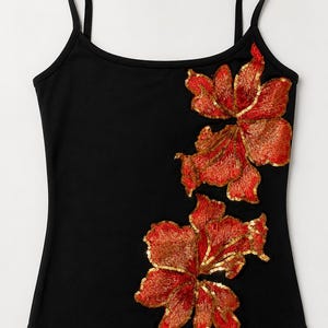 Y2k Floral Tank Top - Etsy
