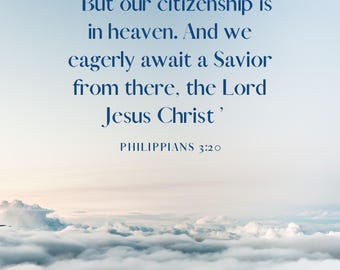 Filipenses 3:20 Imprimir