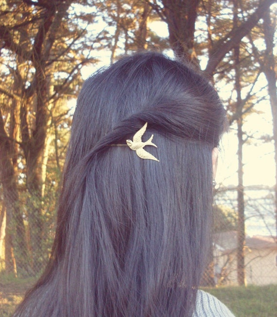 Gold Bird Bobby Pin Hair Clip Hunger Games Mockingjay Boho - Etsy Gold Bird Bobby Pin Hair Clip Hunger Games Mockingjay Boho - Etsy