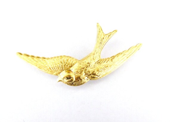Gold Swallow Hair Clip Bird Barrette Bridal Bridesmaid Vintage - Etsy Gold Swallow Hair Clip Bird Barrette Bridal Bridesmaid Vintage - Etsy