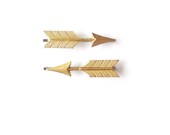 Arrow Bobby Pins Gold Bridal Hair Clips Free Spirit Music Festival Bohemian Boho Accessories Tribal Katniss Hunger Games Womens Gift For Her